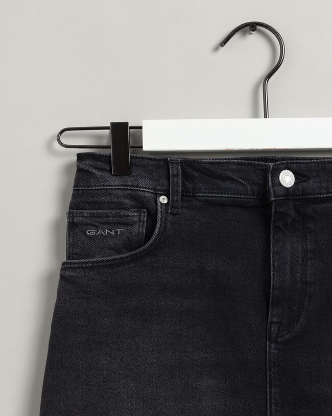 Teen Girls Jeansrock mit Fransen