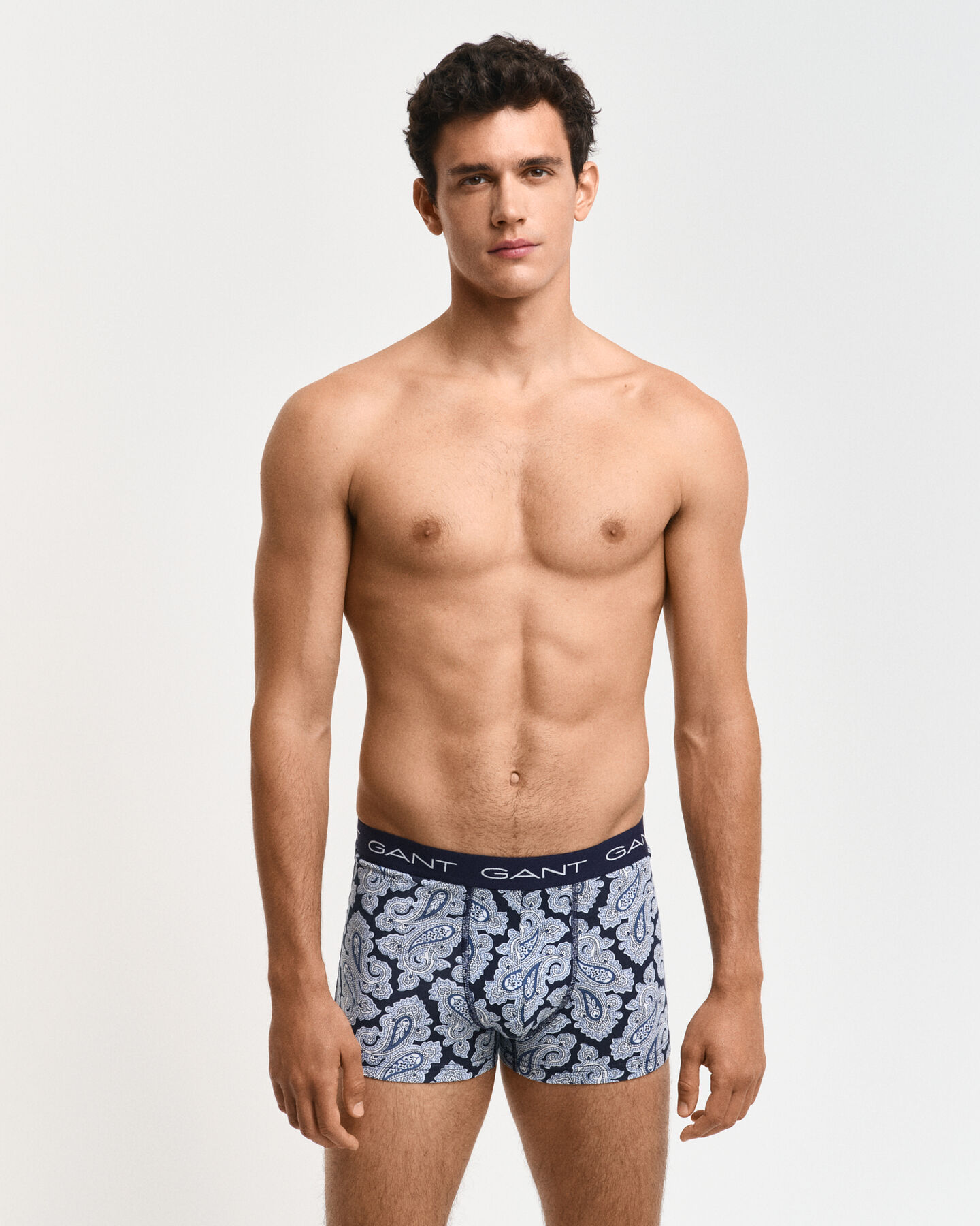 3er-Pack Boxershorts mit Paisley-Print