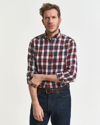 Regular Fit Windblown Flannel Hemd mit Karomuster