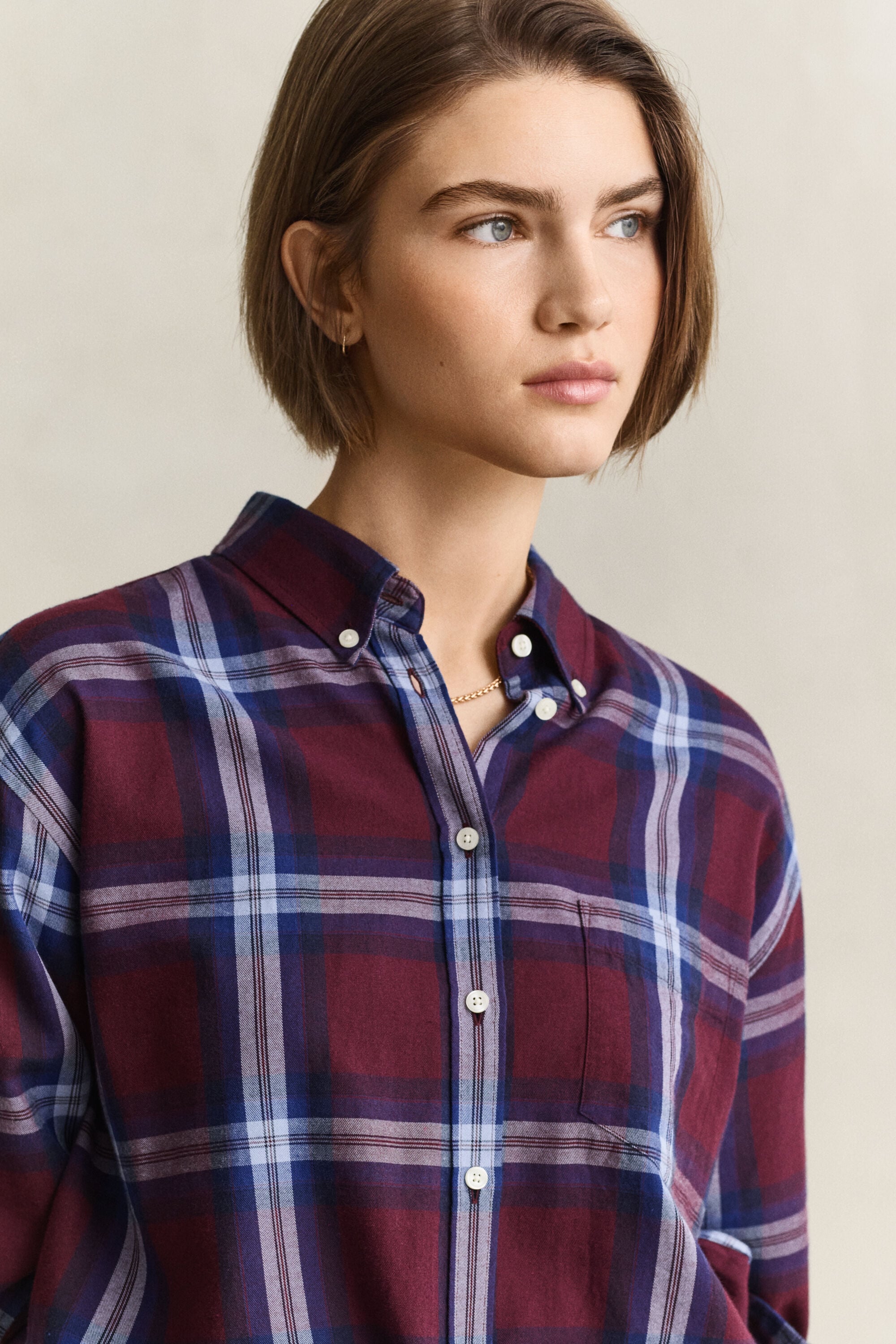Relaxed Fit Flanellhemd