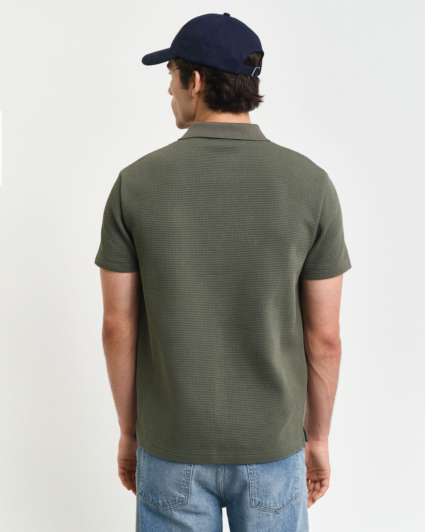 Waffle Textured Poloshirt