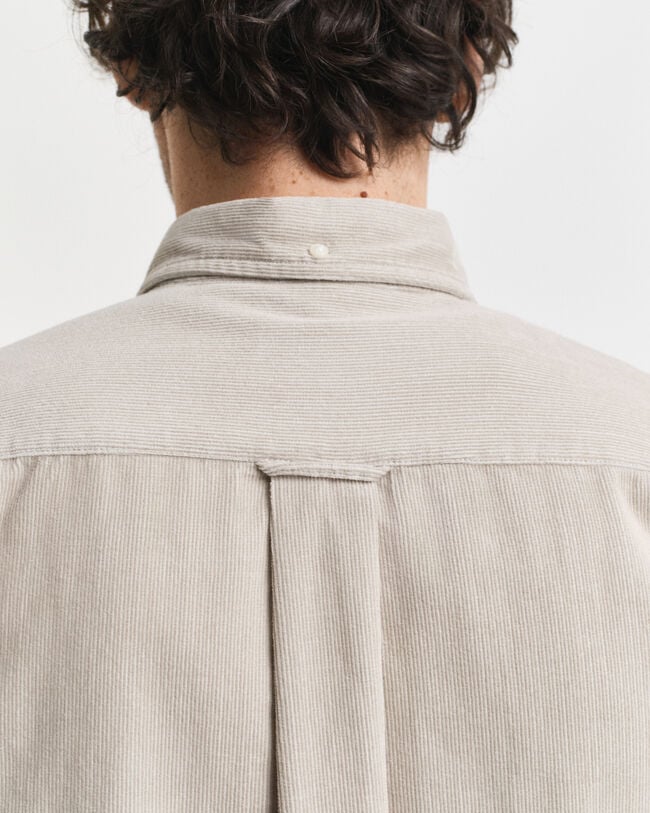 Regular Fit Cordhemd aus Baumwolle