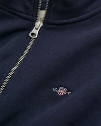 Shield Sweatshirt mit Reißverschlusskragen