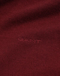 Rundhalspullover aus extra feiner Merinowolle