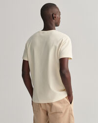 T-Shirt mit Waffelstruktur