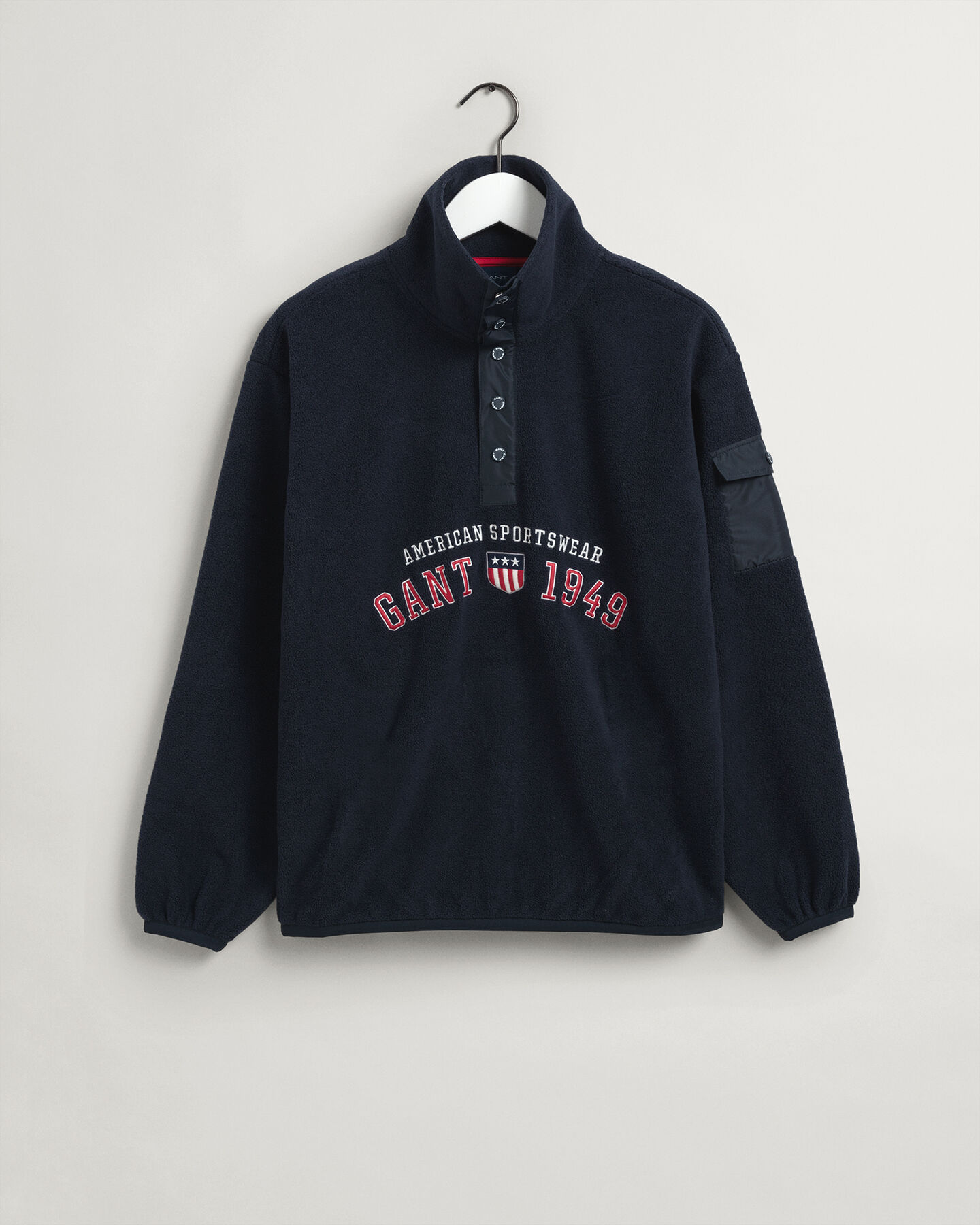 Retro Shield Polarfleece-Shirt