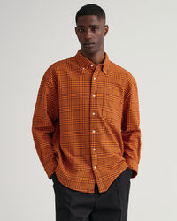 Oversized Houndstooth Baumwollhemd