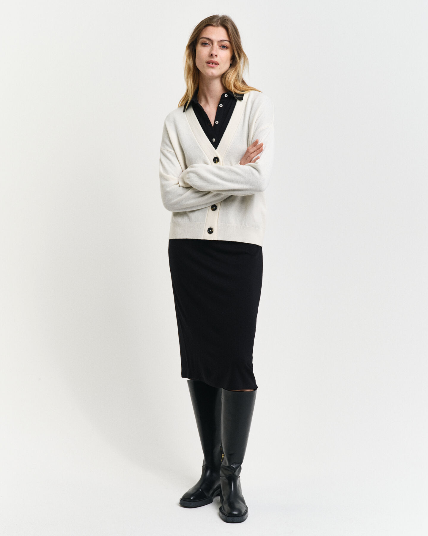 Superfine Lambswool Strickjacke