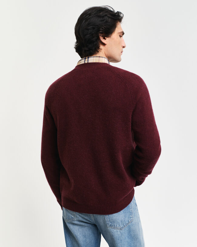 Strickjacke aus Wollgemisch