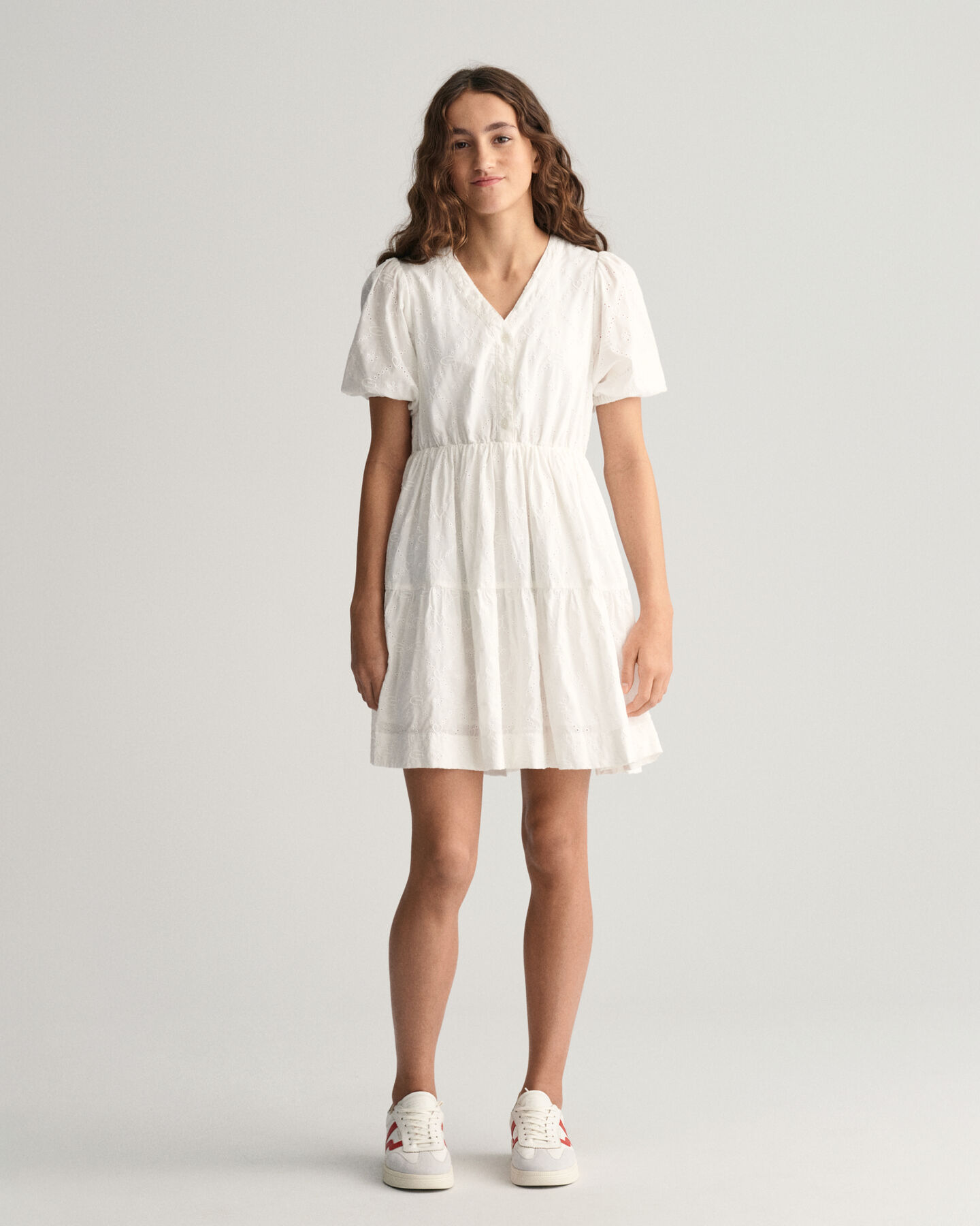Teen Girls Broderie Anglaise Kleid