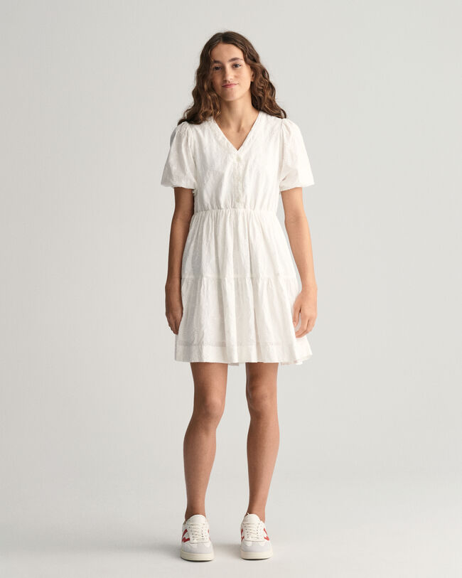 Teen Girls Broderie Anglaise Kleid