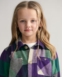 Kids Shield Hemdjacke mit Karomuster