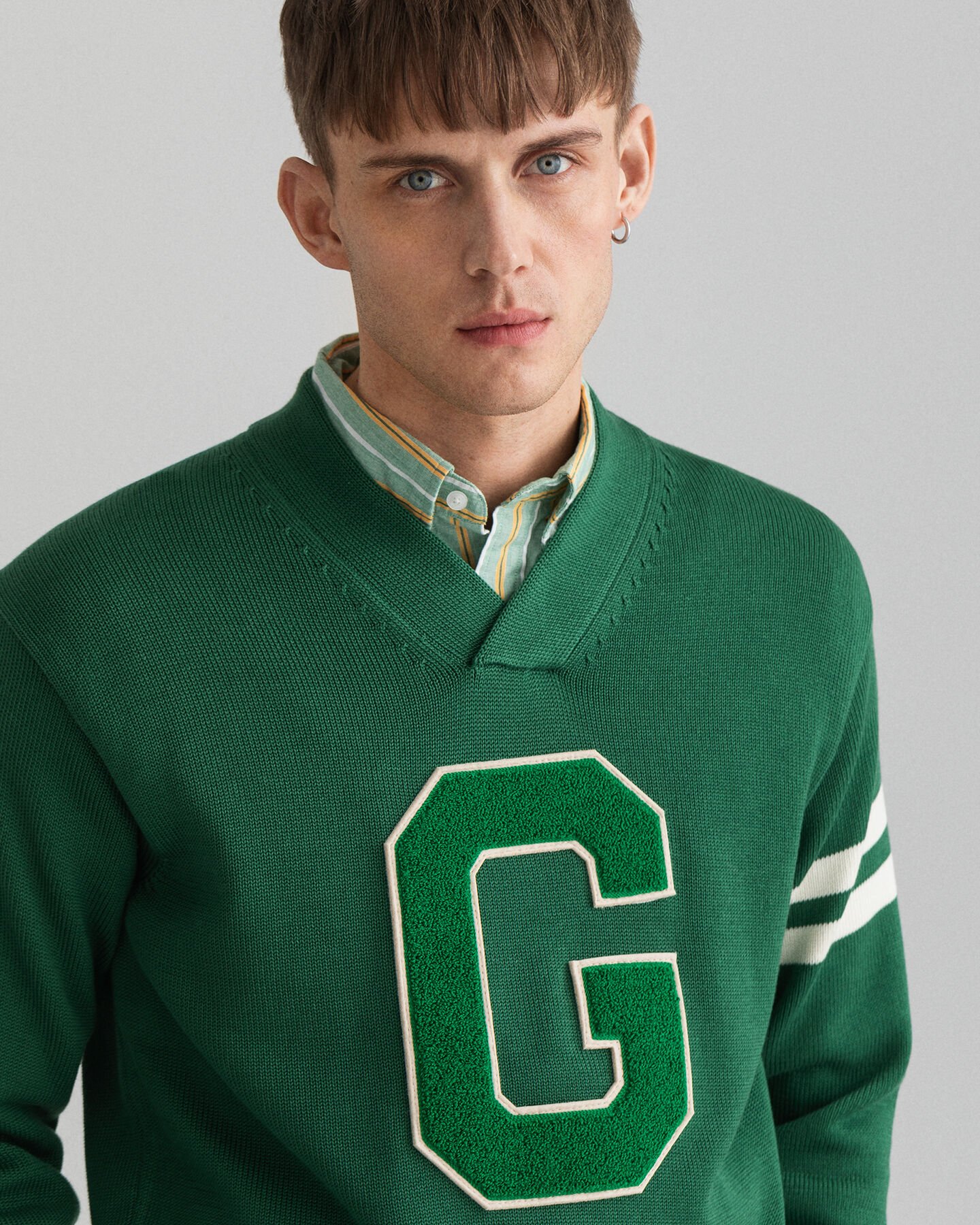 Collegiate V-Neck Pullover