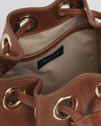 Beuteltasche aus Leder