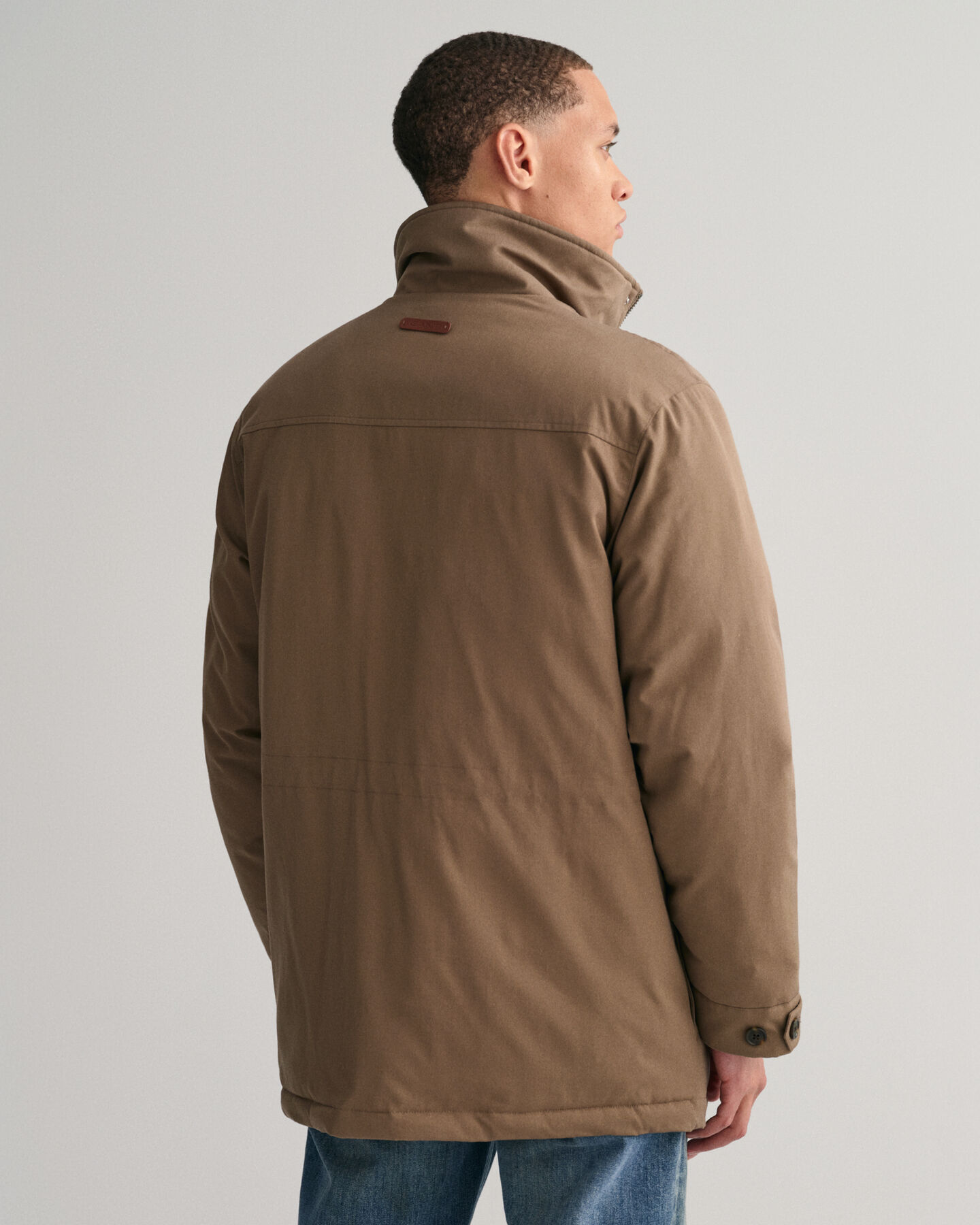 Wattierte Feldjacke aus Flanell