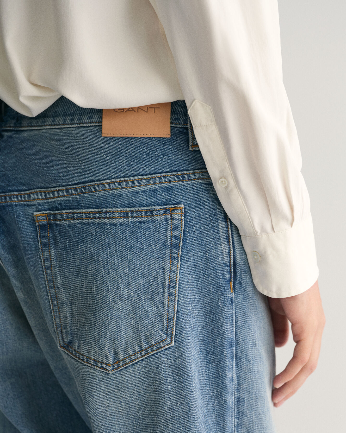 Relaxed Fit Seidenbluse