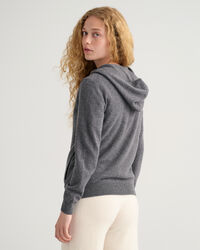 Sweatjacke aus Super Fine Lambswool