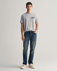 Regular Fit Archive Wash Jeans