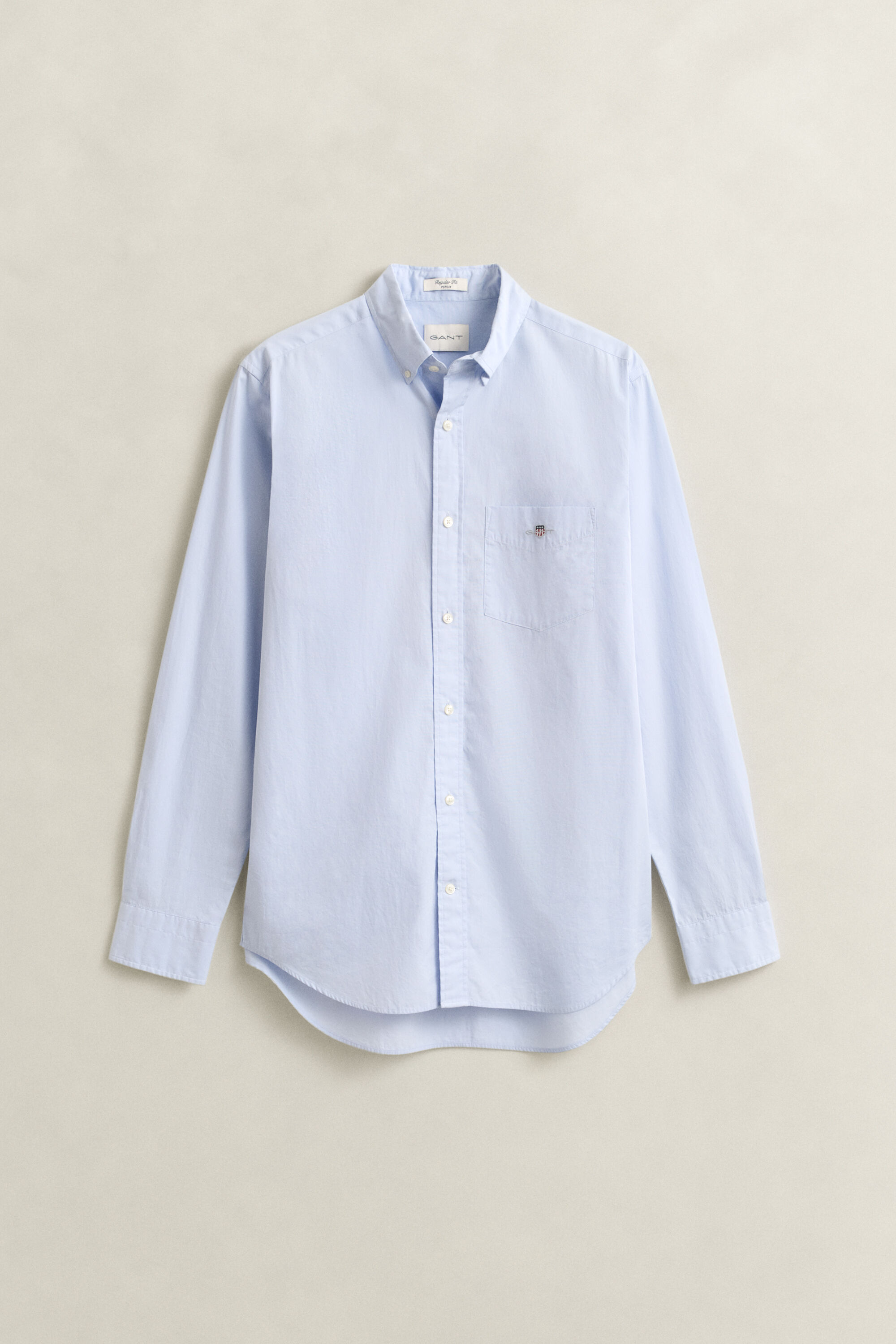Regular Fit Classic Popeline Hemd