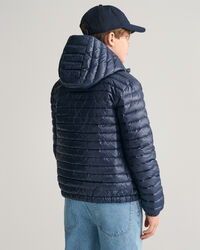 Teens Shiny Leichte Daunensteppjacke