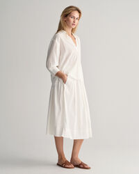 Relaxed Fit Seersucker Schlupfbluse mit Streifen