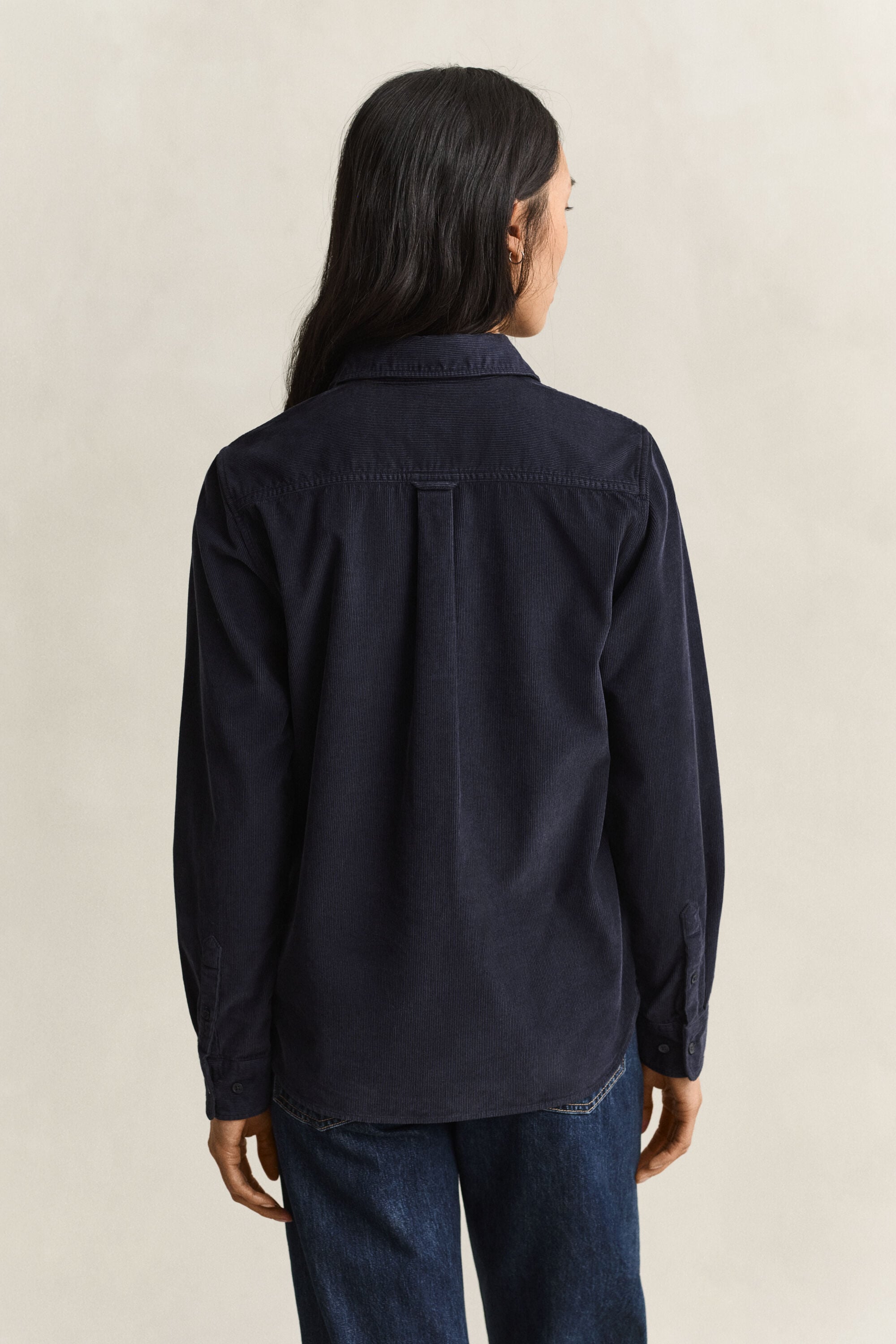 Regular Fit Cordhemd