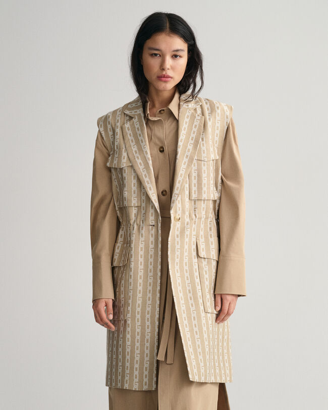 Chain Jacquard Weste