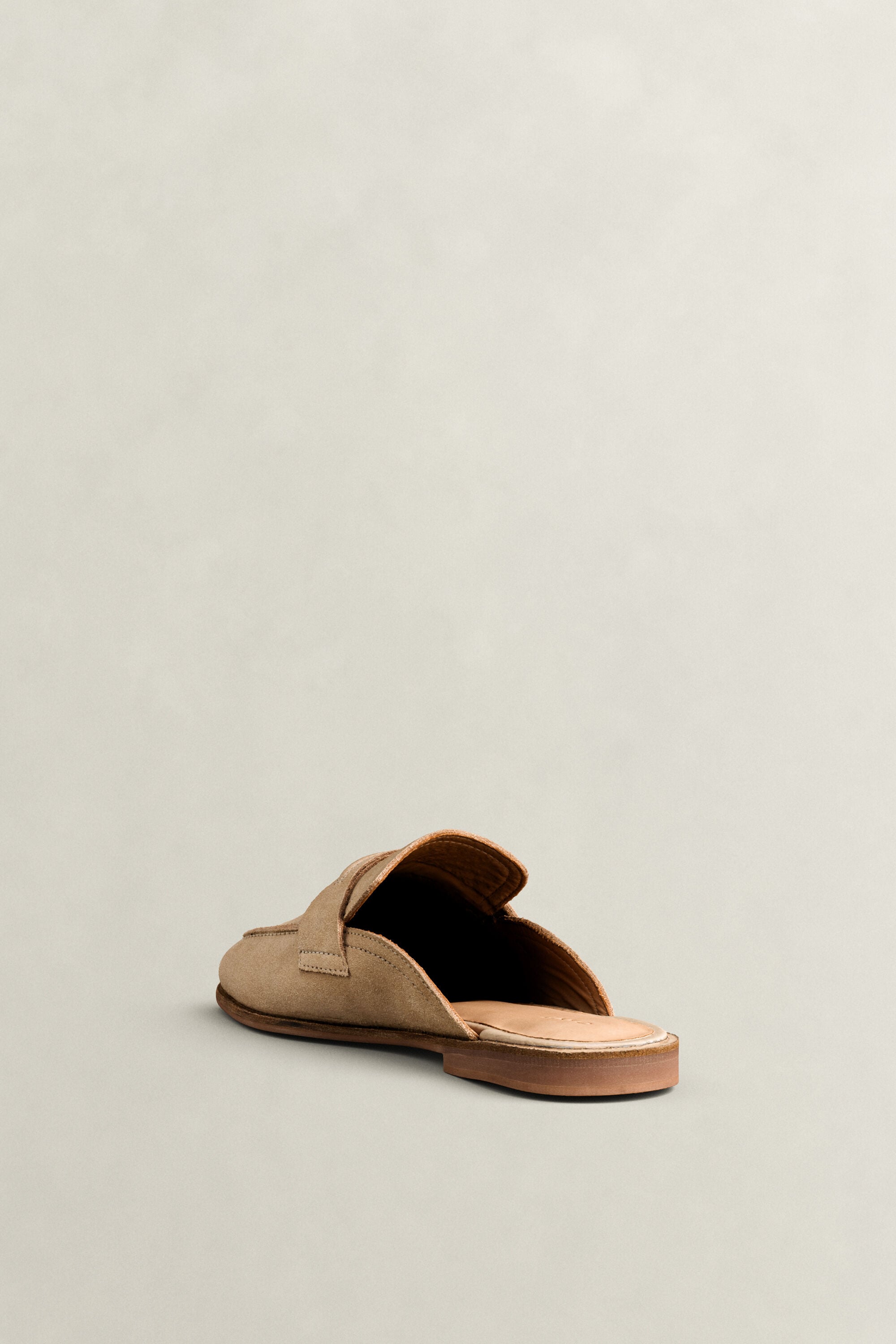 Gimble Suede Mules — SOFT OAT