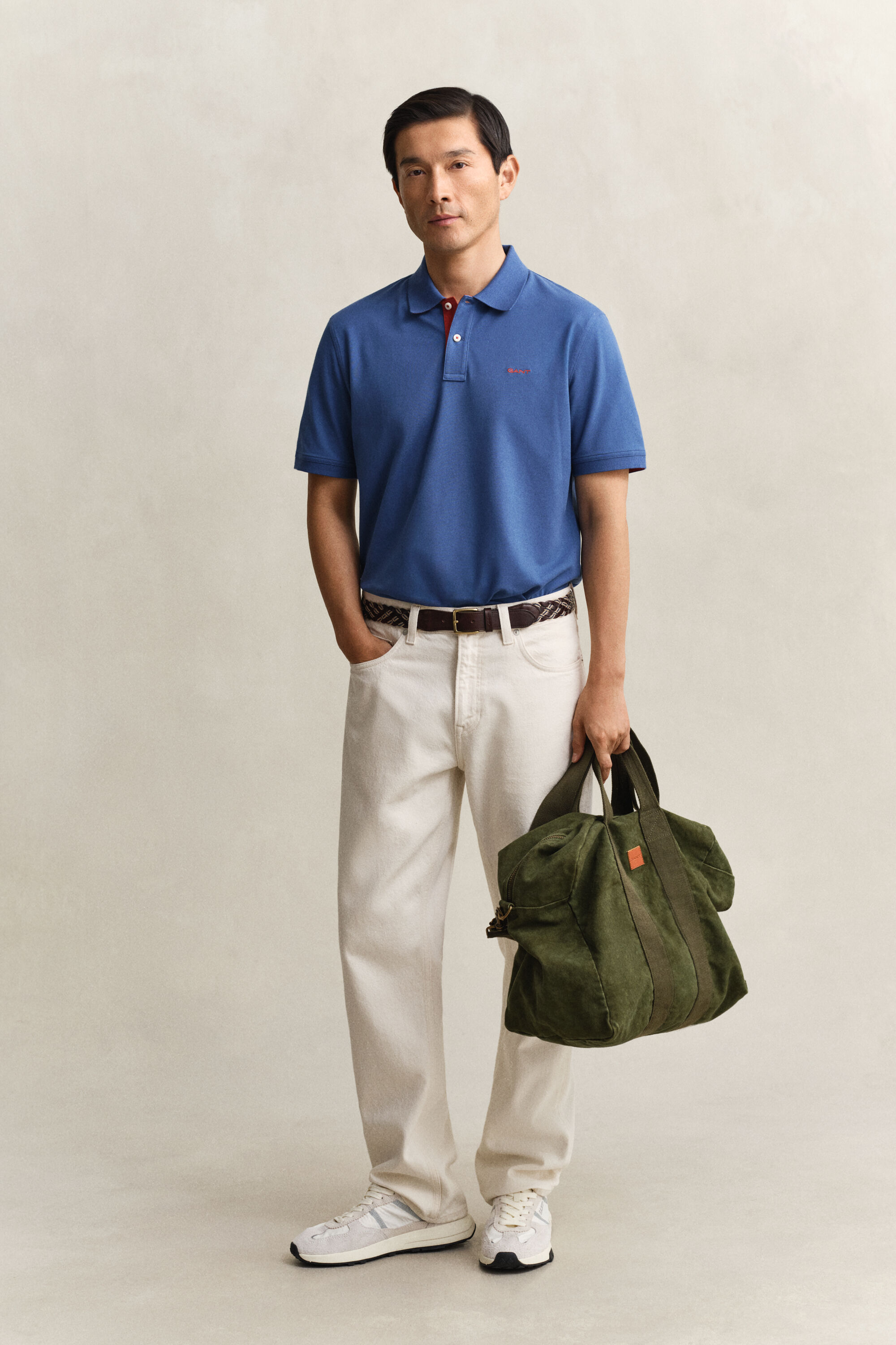 Kontrast Piqué Poloshirt