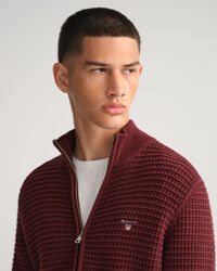 Struktur Strickjacke aus Baumwolle