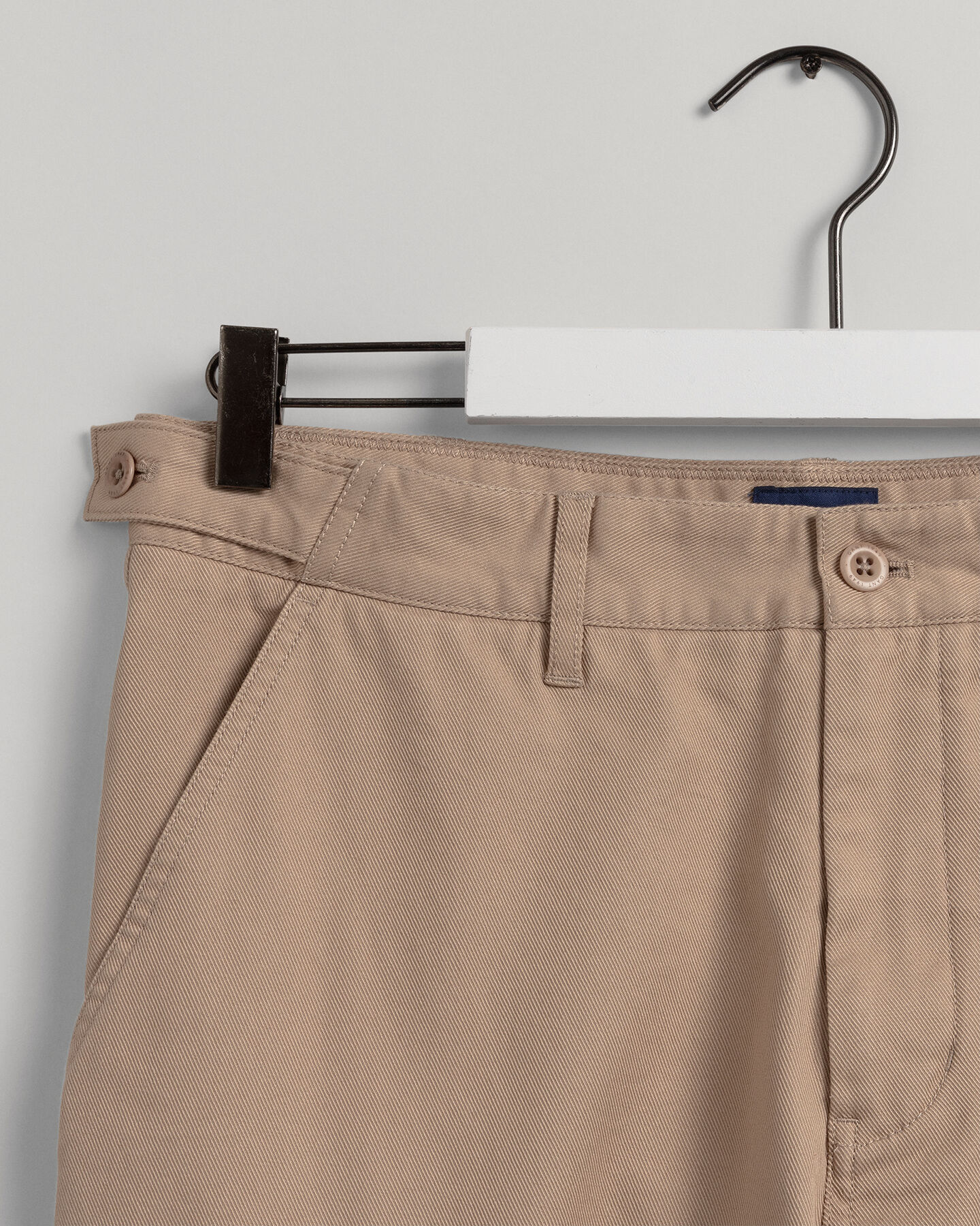 Tapered Chinohose aus Baumwolle