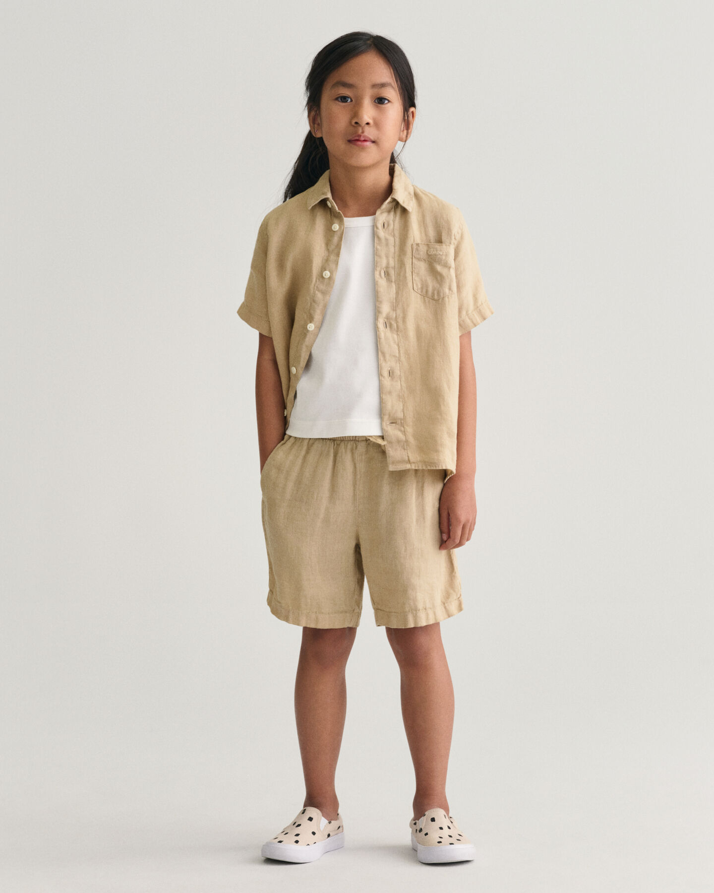 Kids Leinen Shorts