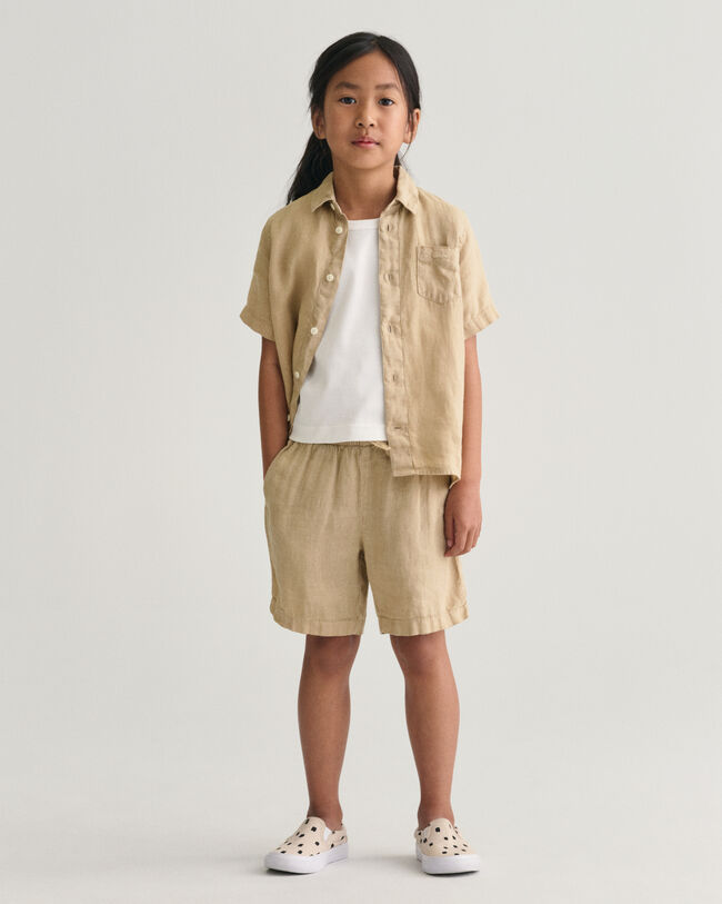Kids Leinen Shorts