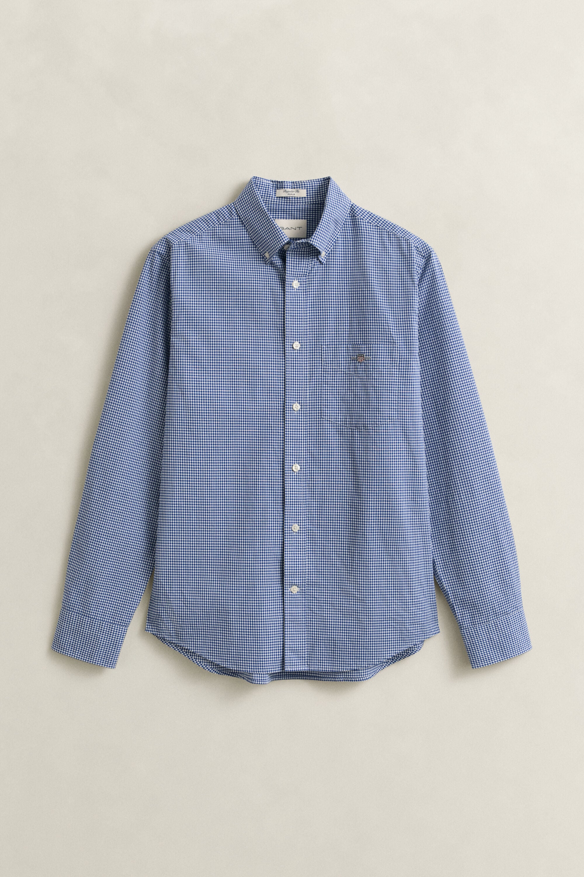 Gingham Classic Popeline Hemd