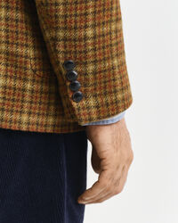 Relaxed Fit Tweed-Sakko mit Karomuster
