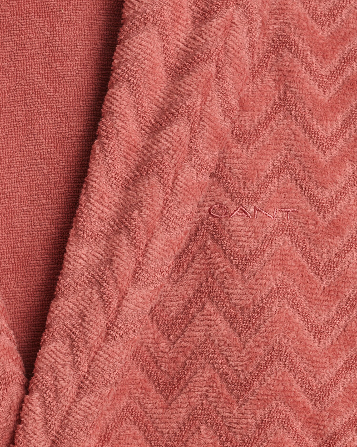 Herringbone Jacquard Morgenmantel