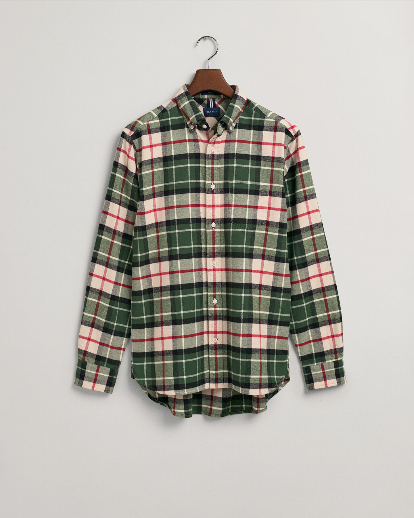 Regular Fit Flanellhemd mit Tartan-Muster