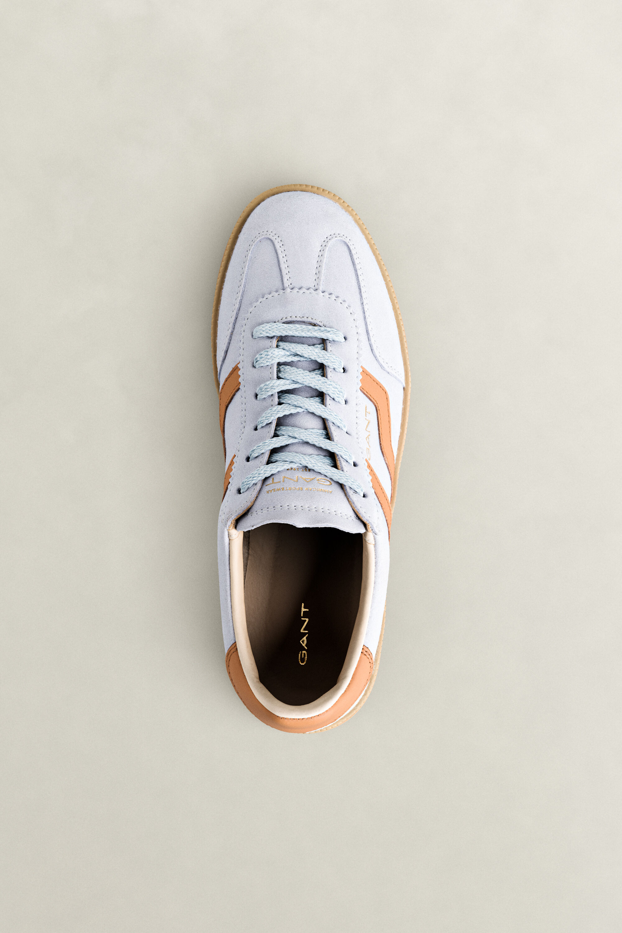Cuzima Suede Sneakers — LIGHT BLUE