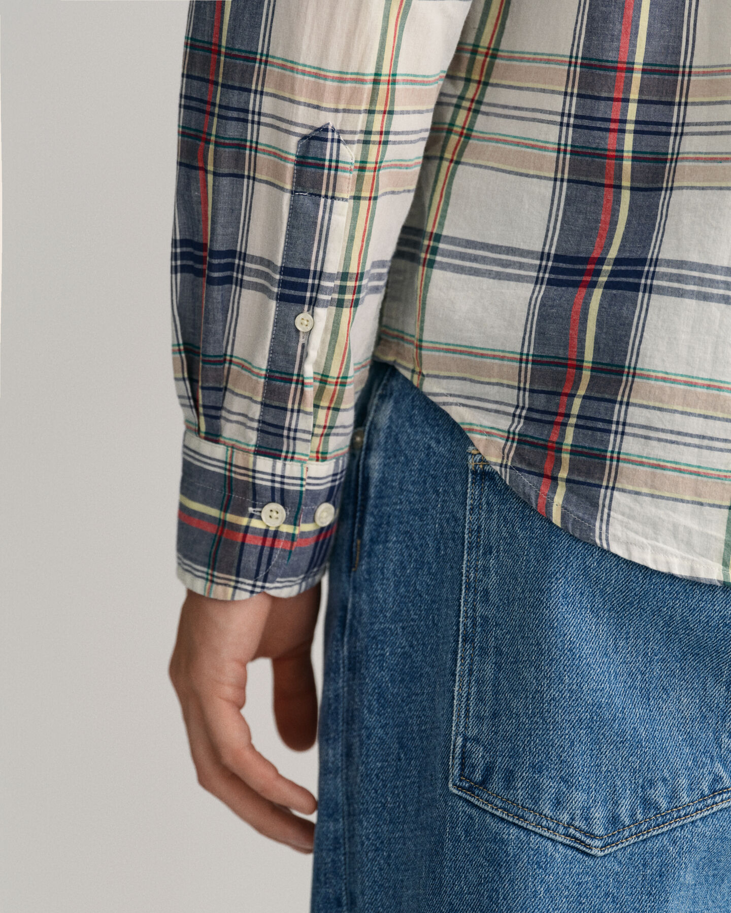 Indian Madras Regular Fit Hemd