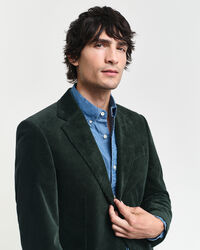 Slim Fit Anzugsakko aus Cord