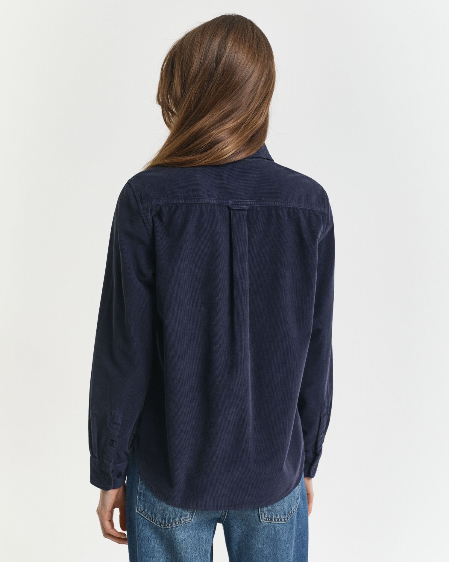 Regular Fit Cordbluse