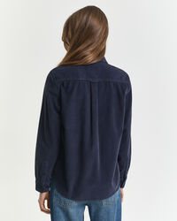 Regular Fit Cordbluse