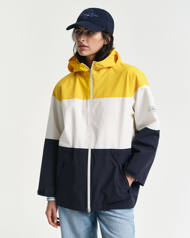 Sailing Jacke im Blockfarbendesign
