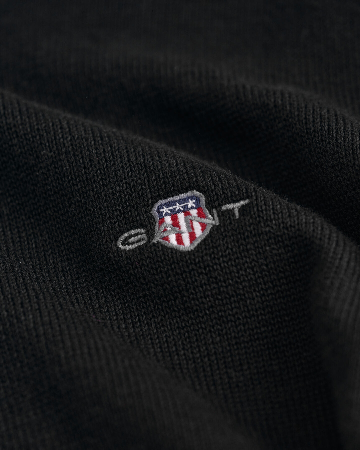 Casual Cotton Strickjacke mit Reißverschluss