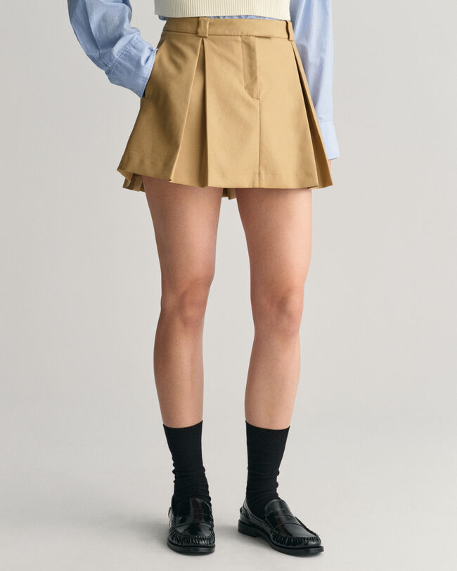 Plissierter Minirock