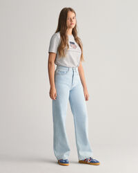 Teen Girls Jeans mit weitem Bein