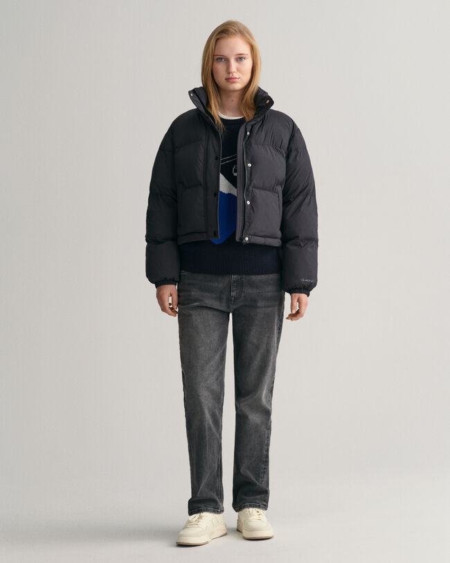 Teens Alpine Jacquard Rundhalspullover