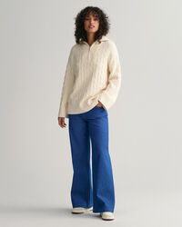 Troyer mit Fischgrätmuster