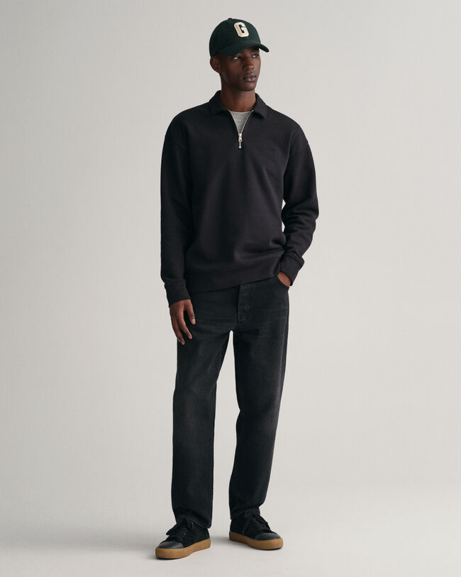 Relaxed Fit Jeans mit schmal zulaufendem Bein