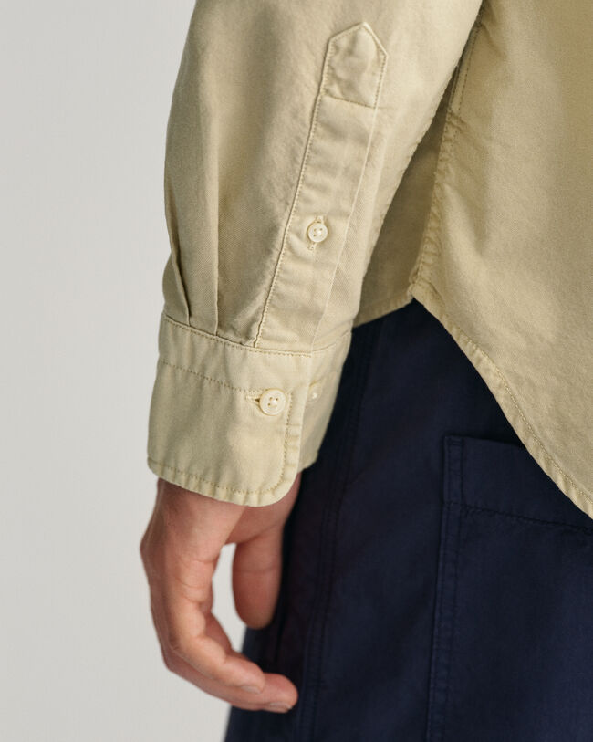 Regular Fit Sunfaded Archive Oxford Hemd